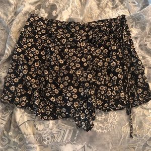 Flower Wrap Skort